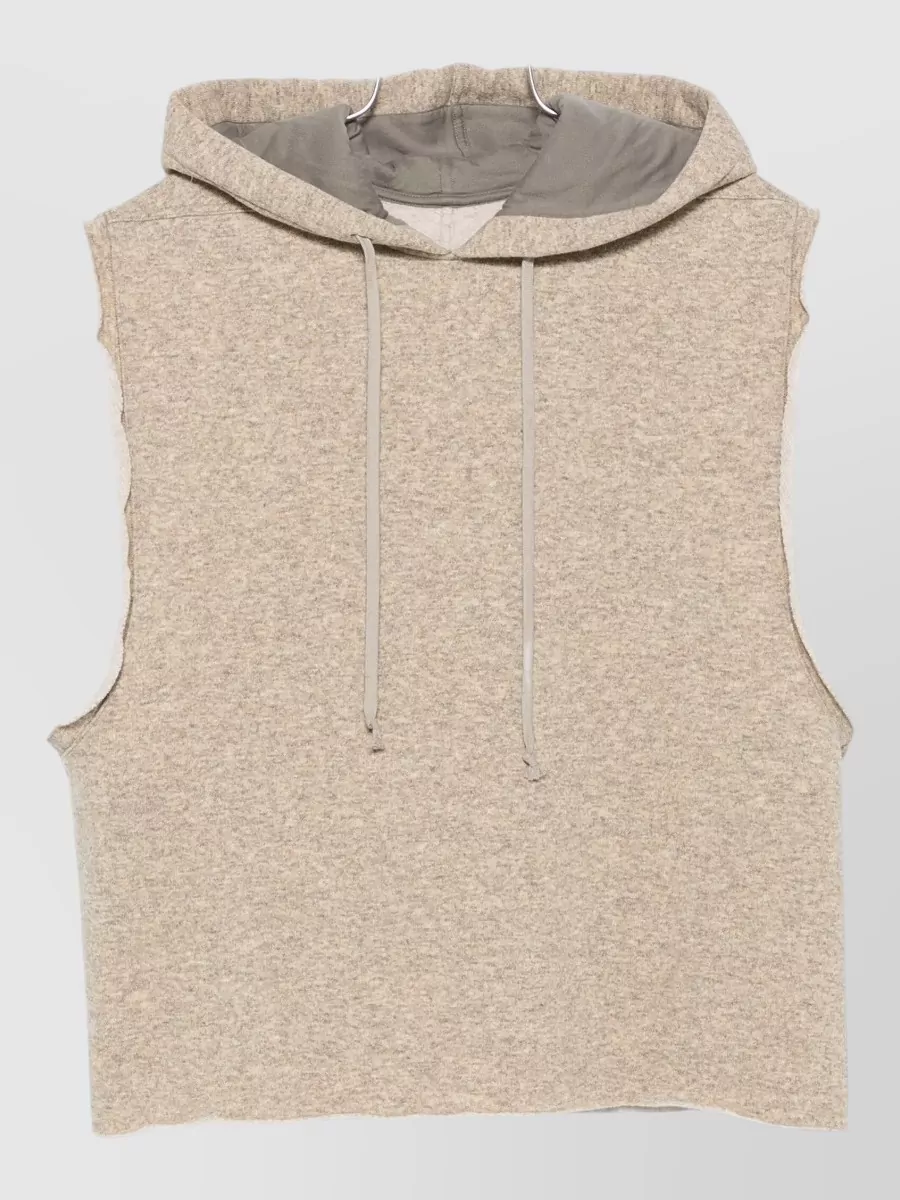 Rick Owens sleeveless hoodie
