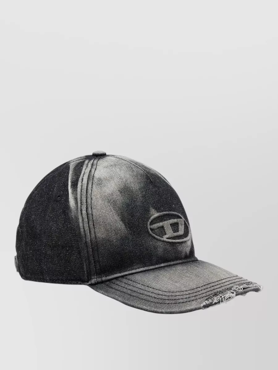 Diesel denim baseball cap
