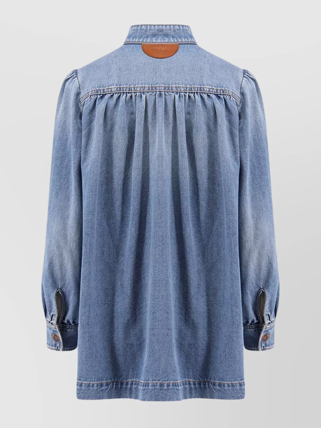 Chloé Denim Shirt/Jacket In Organic Fabric