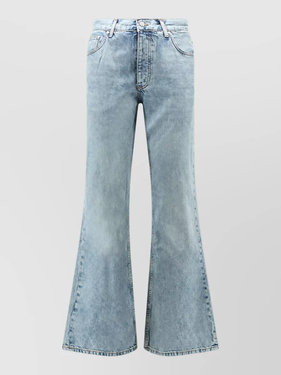 Represent denim jeans