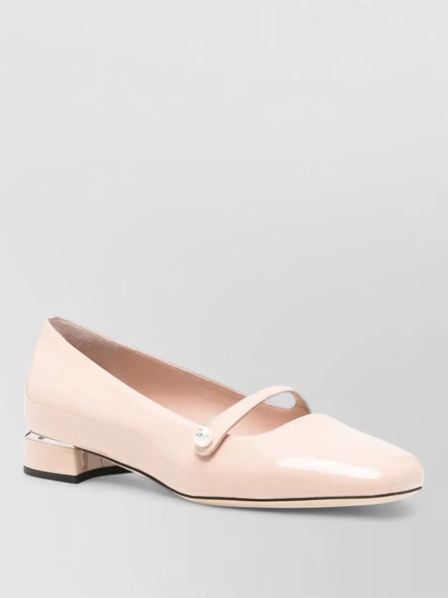 Jimmy Choo Patent Leather Ballerina Flats