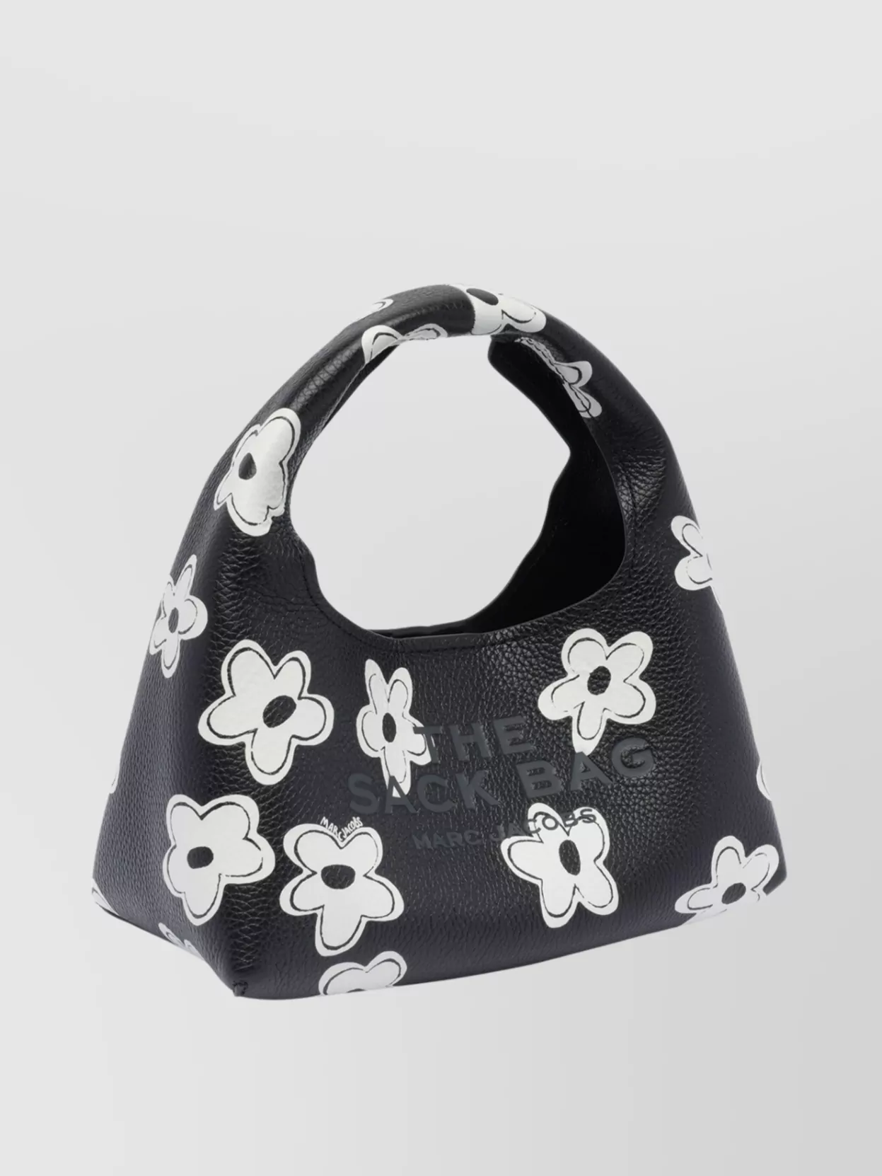 Marc Jacobs Mini Flower Print Sack With Textured Finish