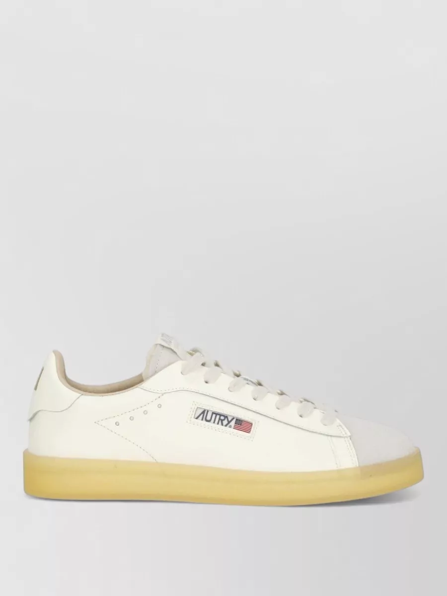 Autry leather low-top sneakers