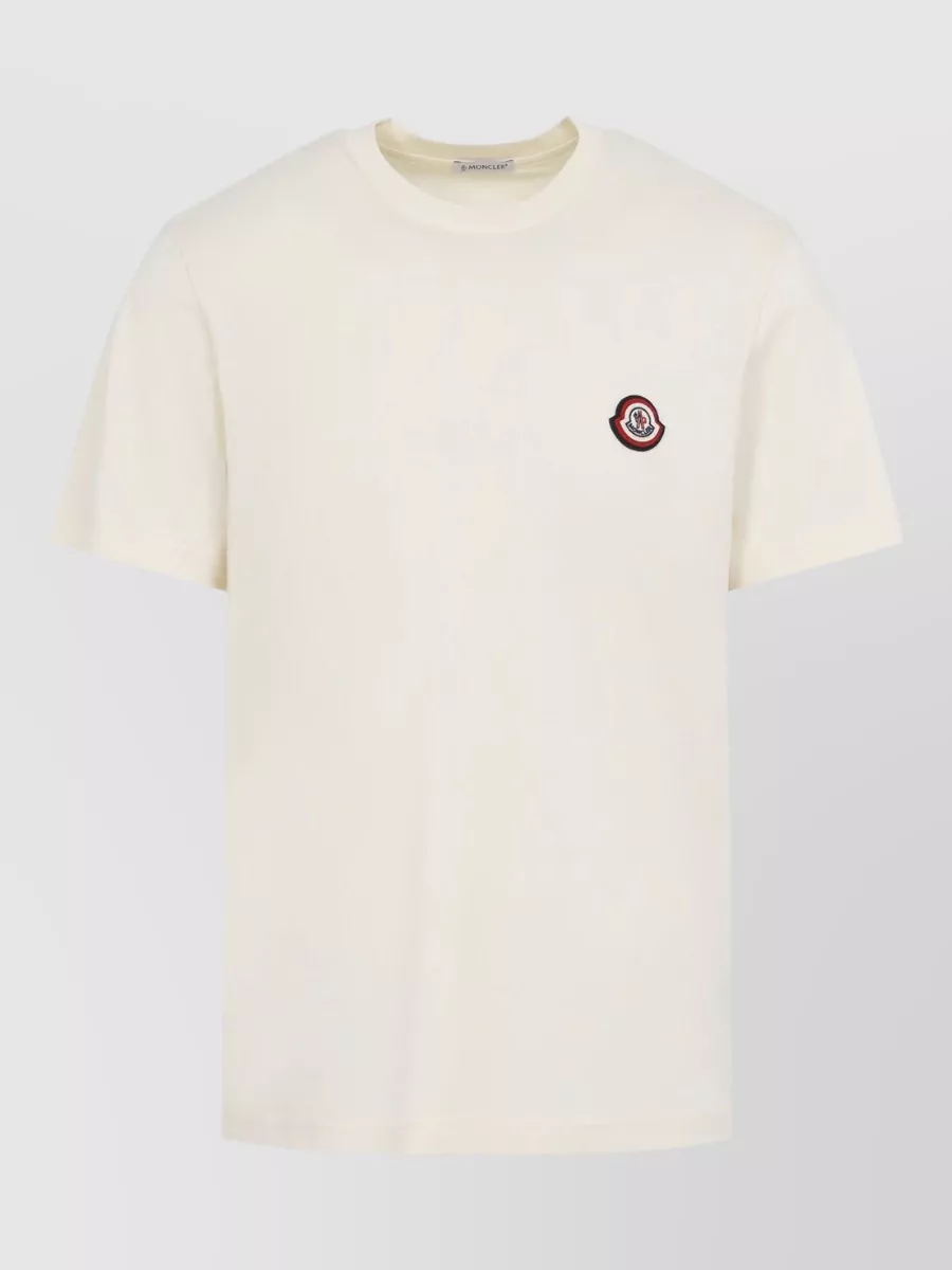 Moncler Cotton Logo-Patch T-Shirt