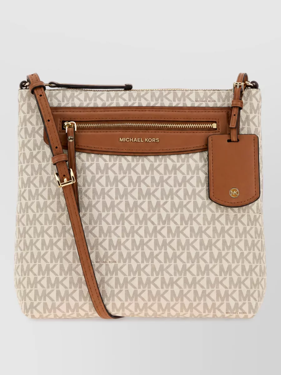 Michael Kors jet set printed canvas cross-body bag