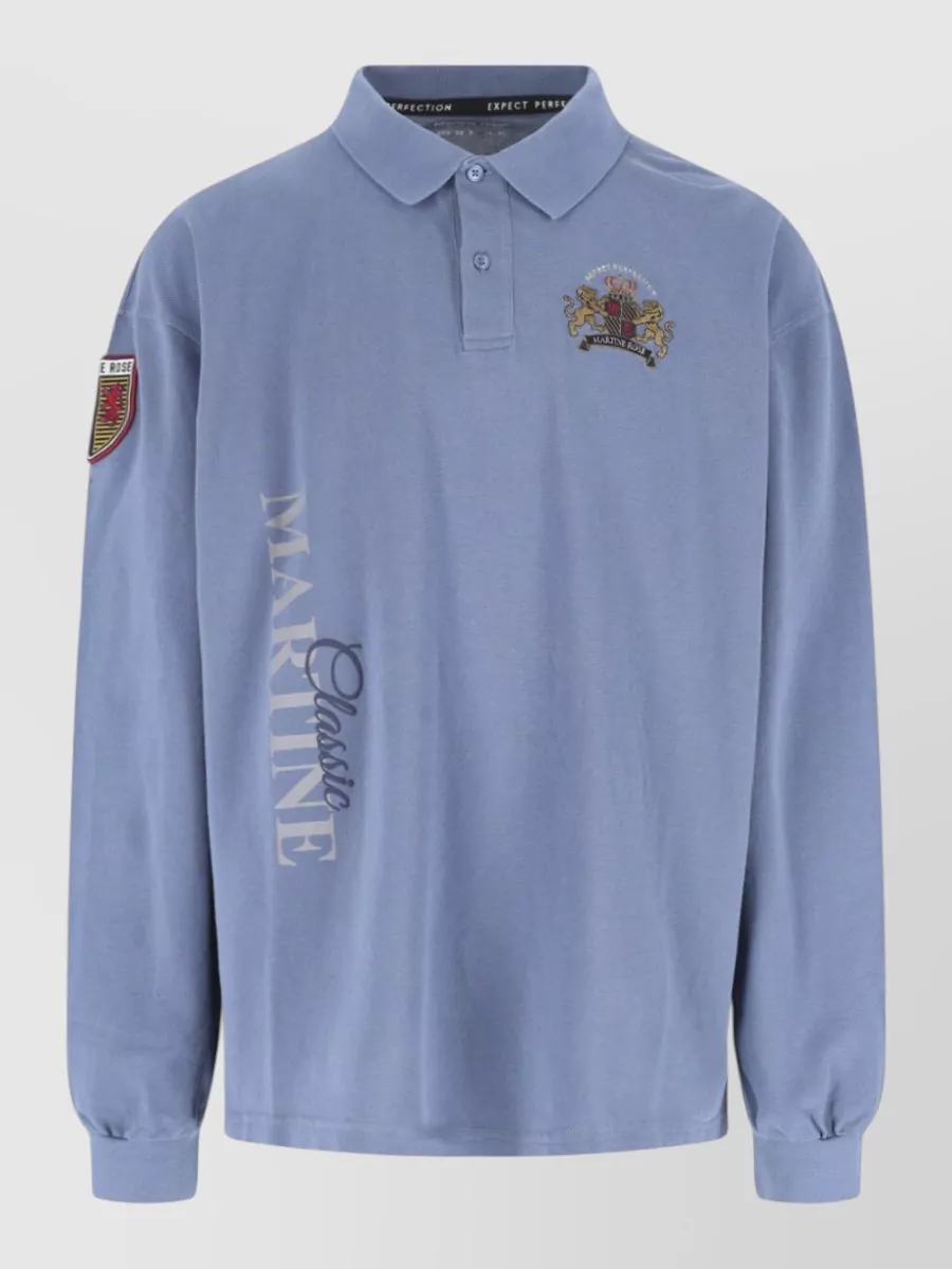 Martine Rose Short-Sleeve Polo Shirt