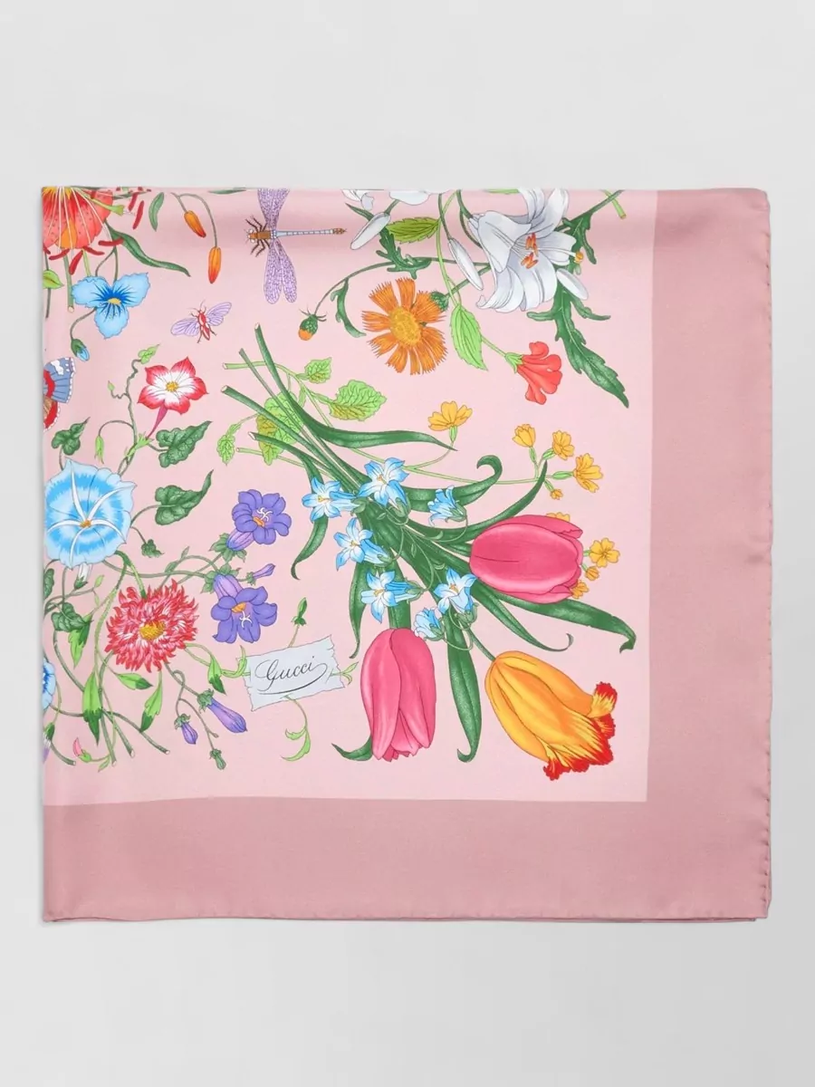 Gucci Silk Twill Scarf