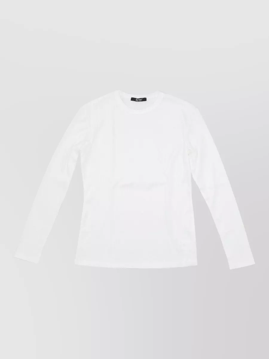 La Rose Ribbed long-sleeve t-shirt