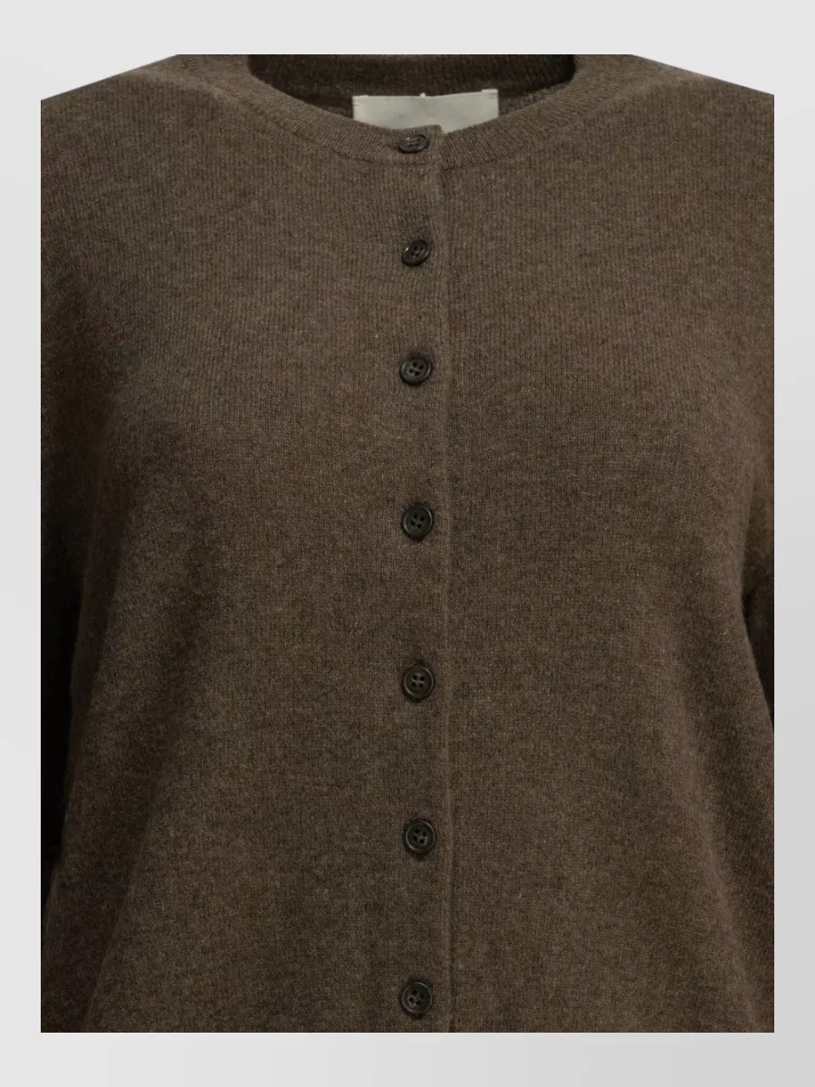 Lisa Yang Cashmere Crew-Neck Cardigan