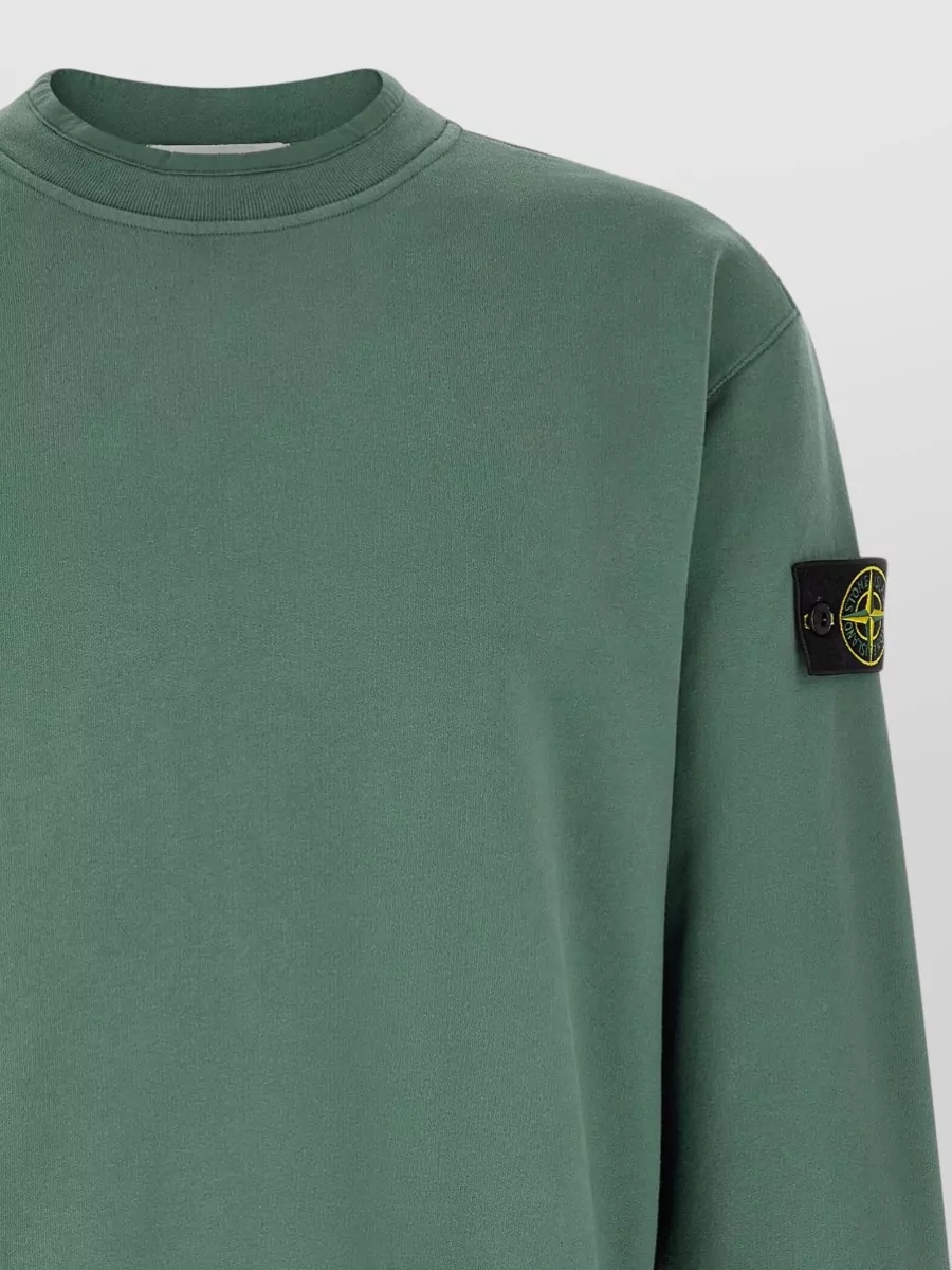 Stone Island Cotton Crewneck Sweatshirt