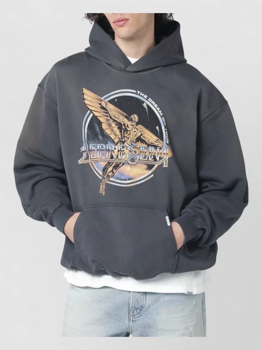 Represent logo print hoodie