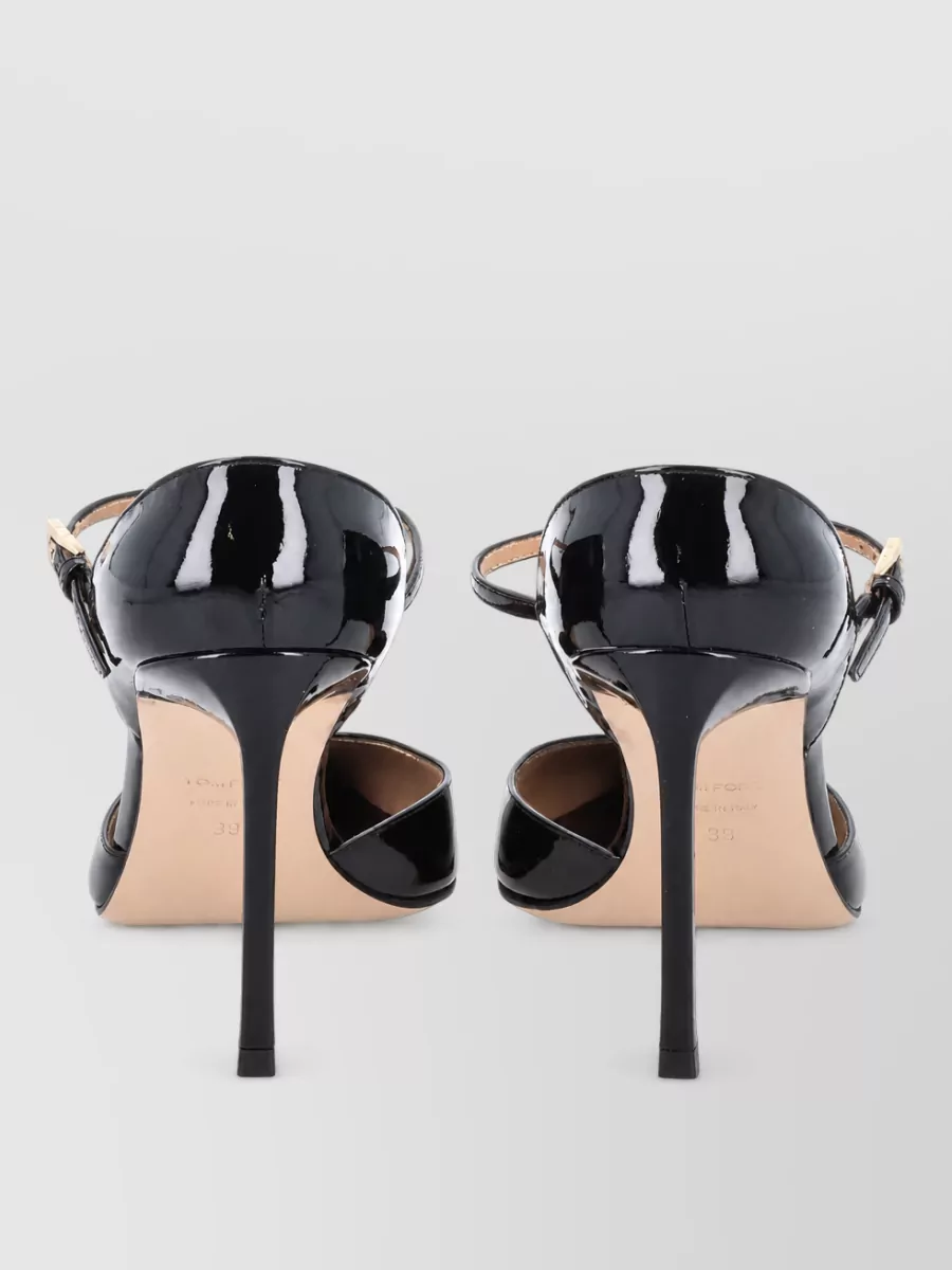 Tom Ford Mary Jane Slingback Patent Pumps Stiletto