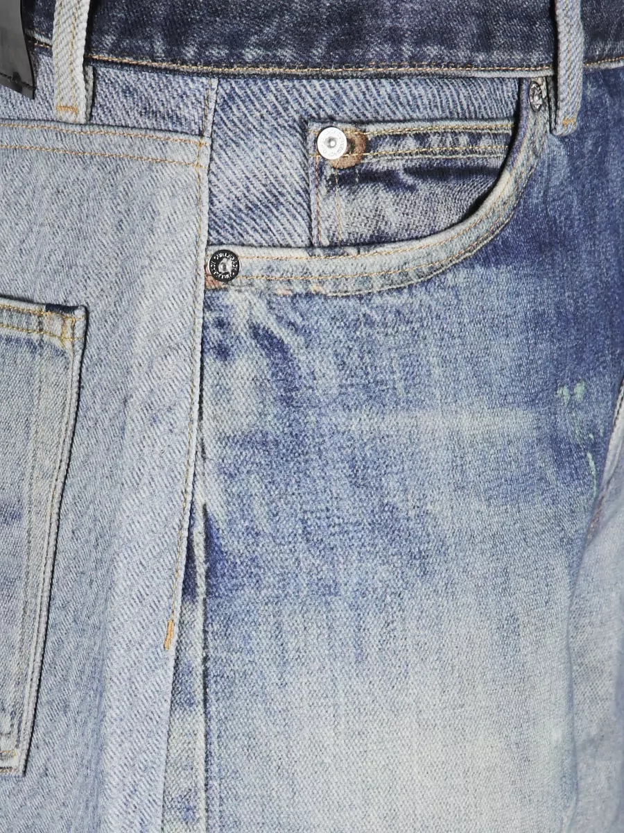 Our Legacy Full Cut Jeans Distressed Faded Five Pocket