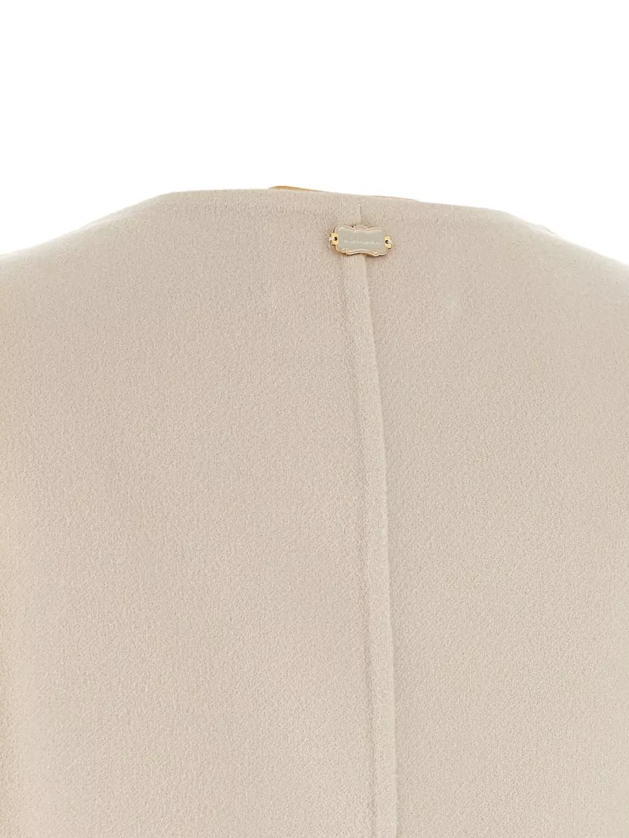 Agnona Cashmere Belted Long Vest