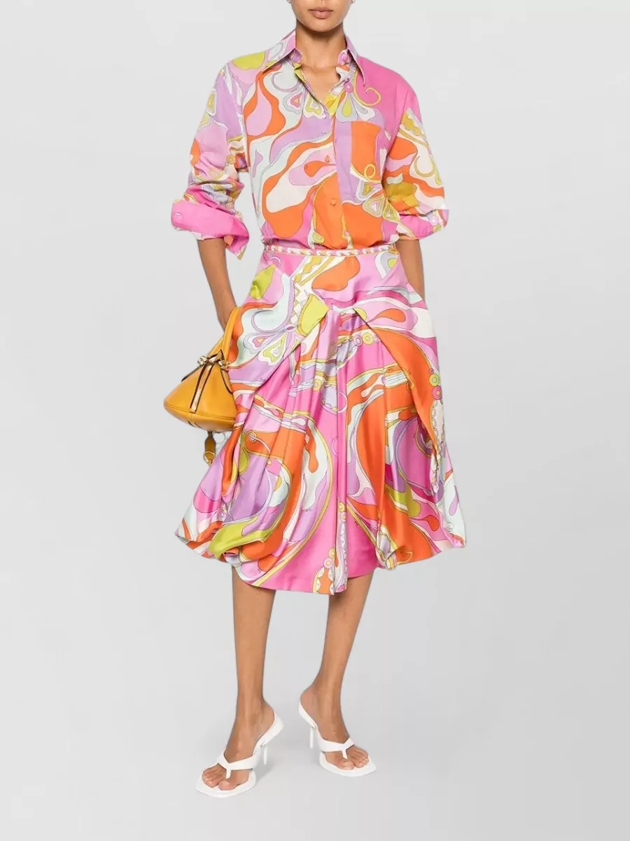 Pucci Printed Cotton Shirt