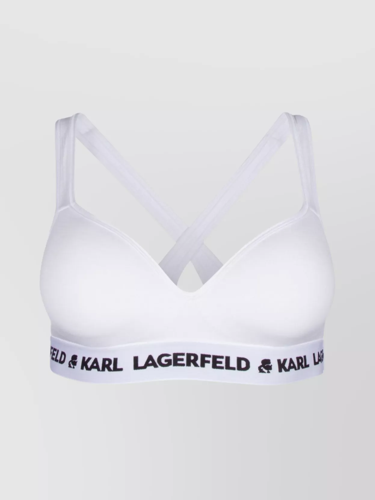 KARL LAGERFELD COMFORTABLE WIRE-FREE CROSSOVER STRAPS