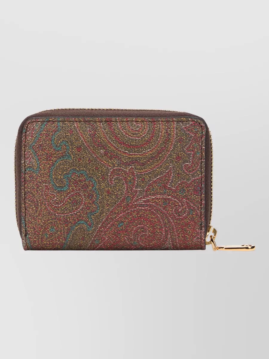 Etro paisley print wallet