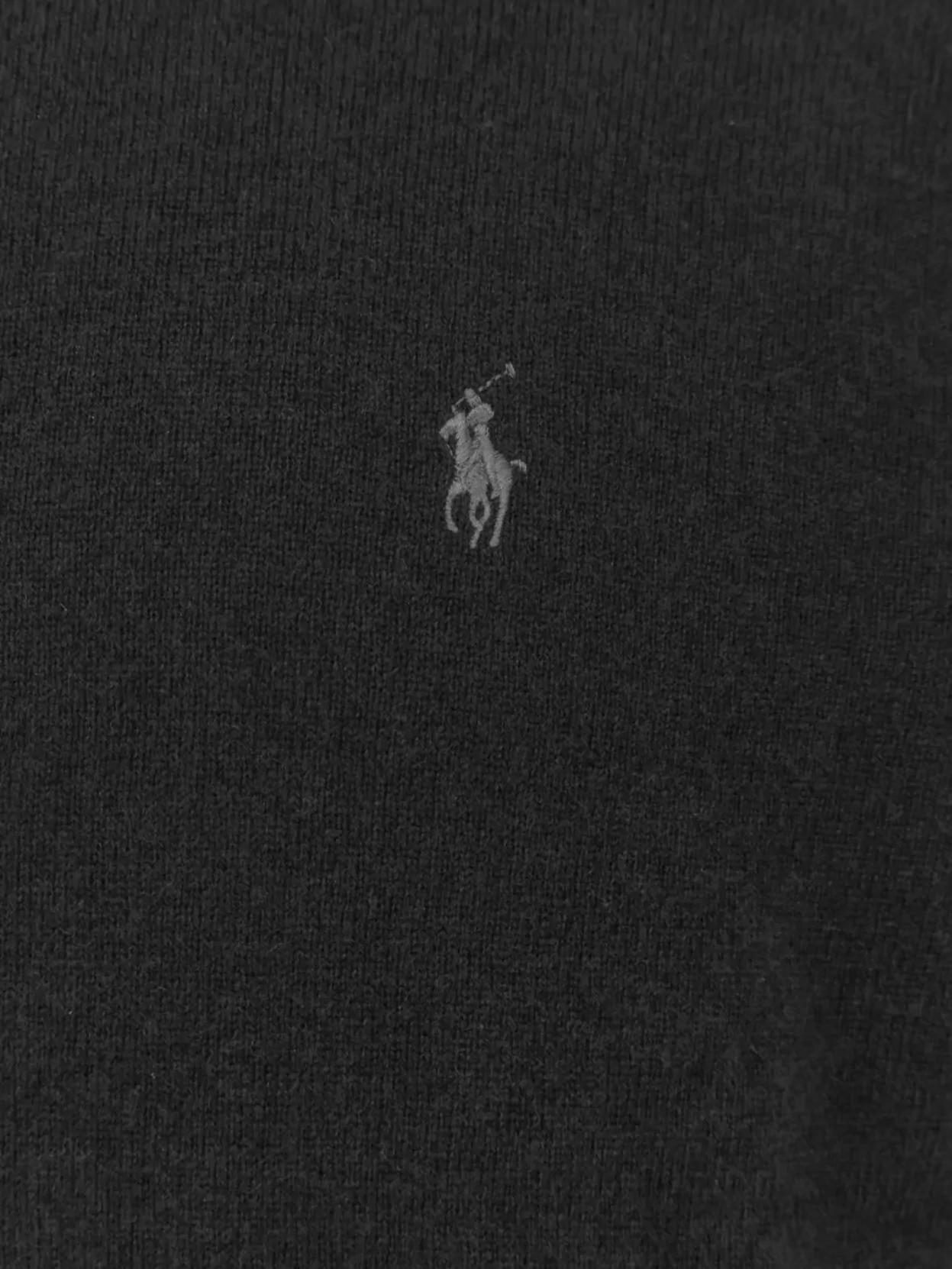 Polo Ralph Lauren Ribbed Cuff Wool Cardigan With Welt Pockets