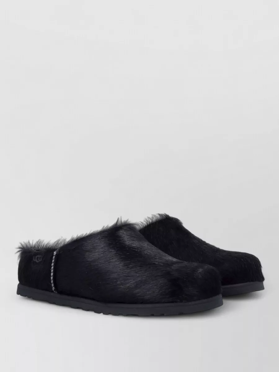 Ugg calf hair clogs