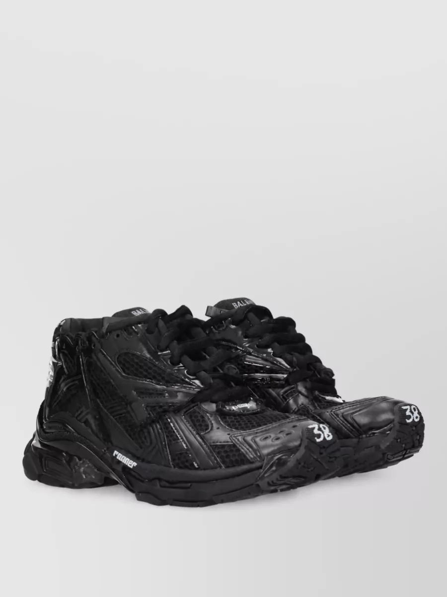 Balenciaga textile high-top sneakers