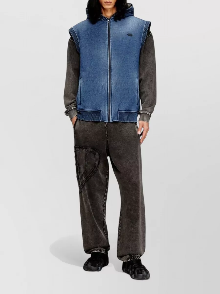 Diesel Sleeveless Hooded Jacket
