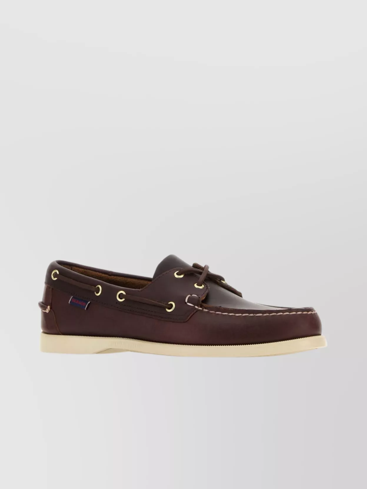 Shop Sebago Portland Loafers With Contrast Stitching And Logo