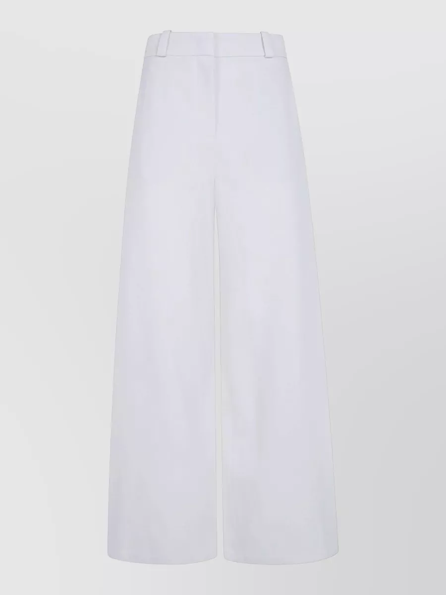 Giorgio Armani silk wide-leg trousers