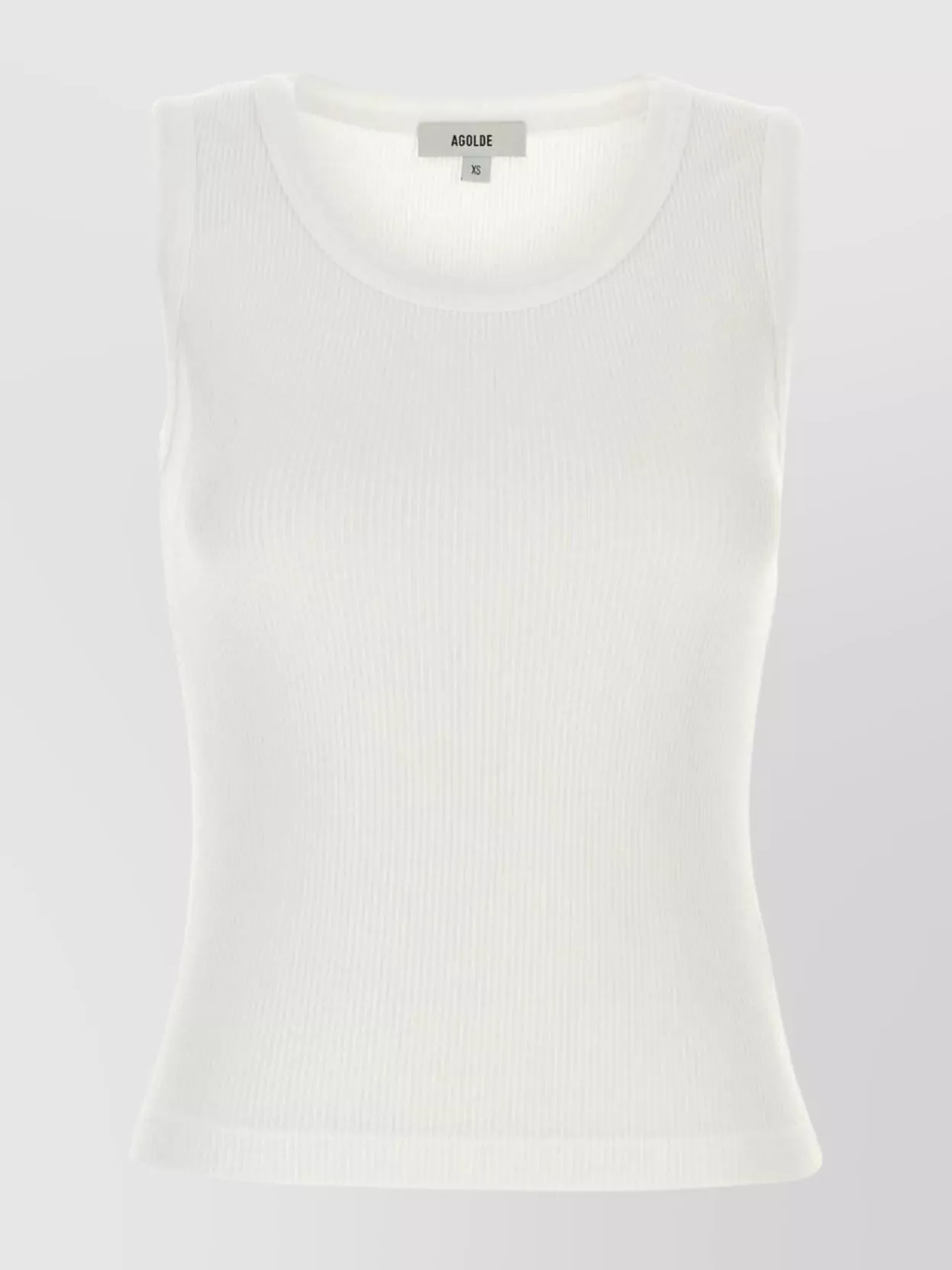 Agolde Stretch Cotton Blend Tank Top
