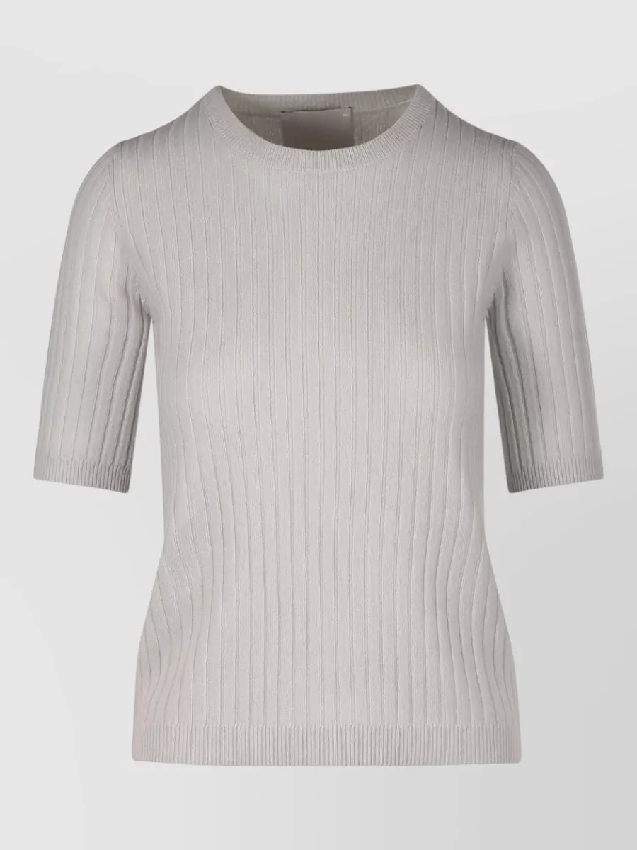 Allude cashmere short-sleeve t-shirt