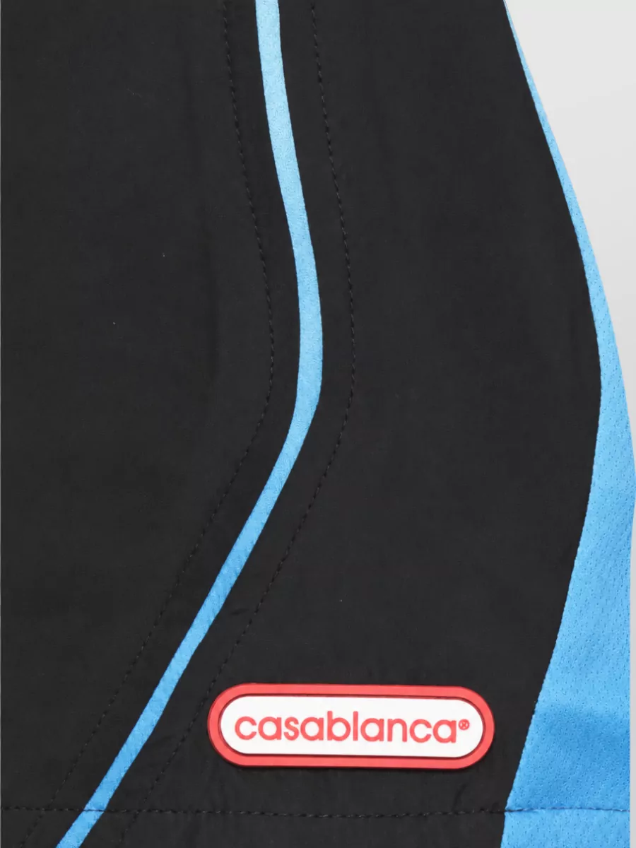Casablanca Polyester Football Swimming Trunks