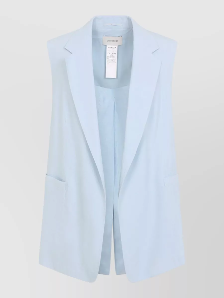 Sportmax Oversized Suit Gilet