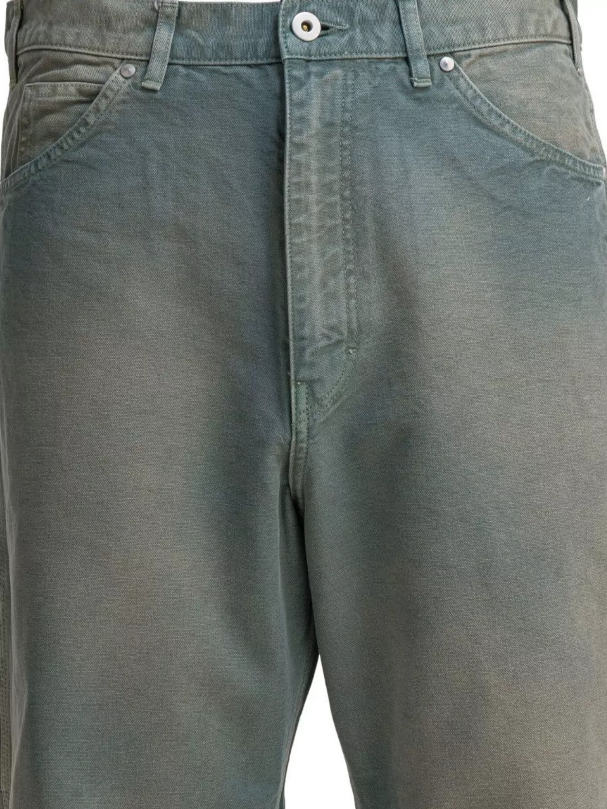 Auralee Utility Cargo Trousers Featuring Pockets