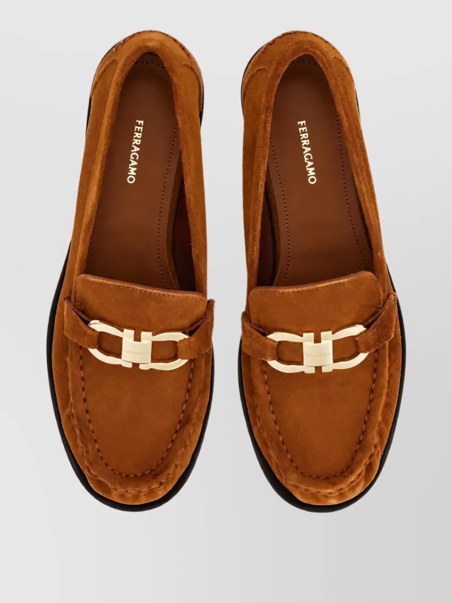 Ferragamo Leather Loafers