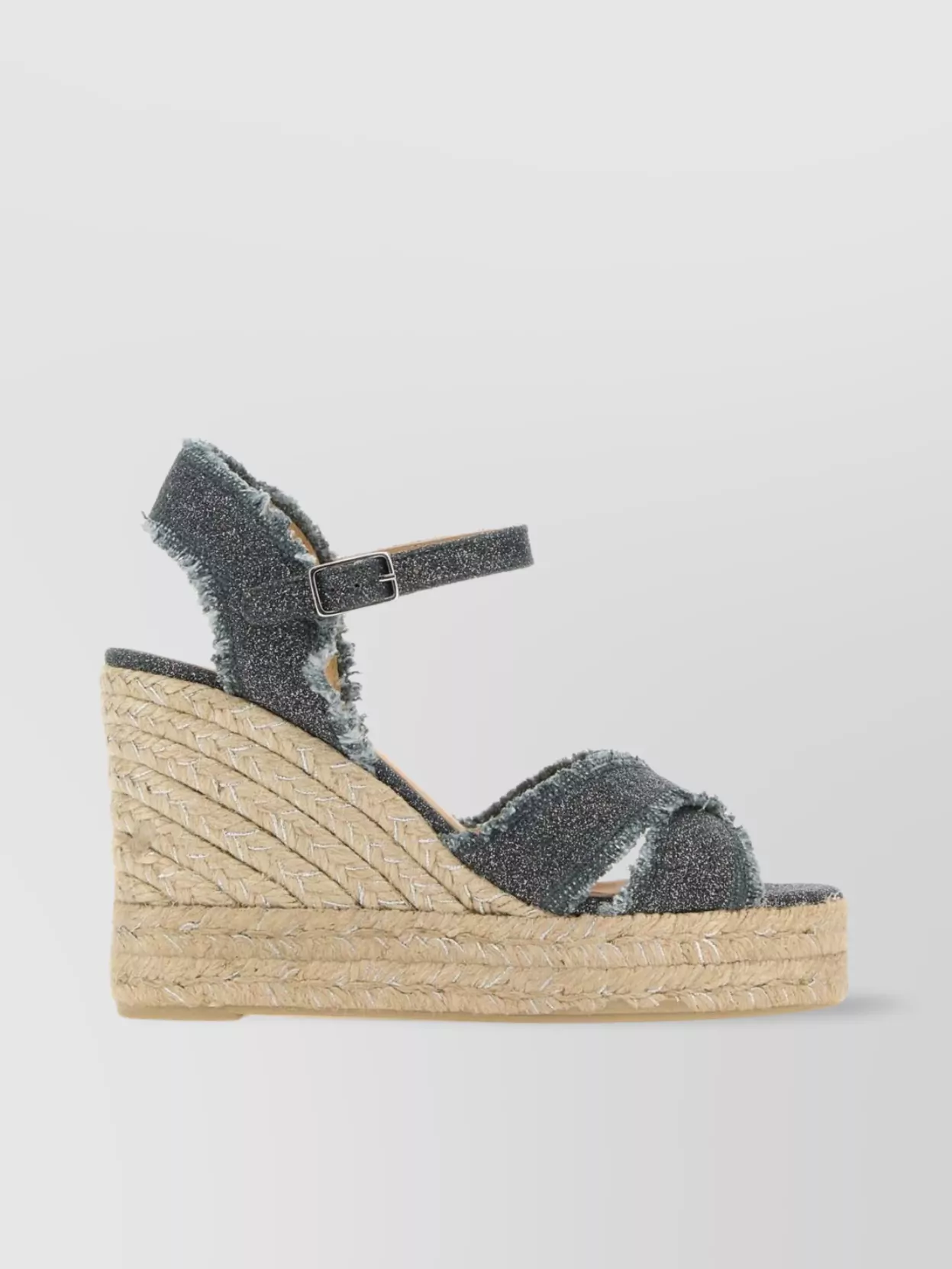 Castaner Canvas Bromelia Wedges Ankle Strap