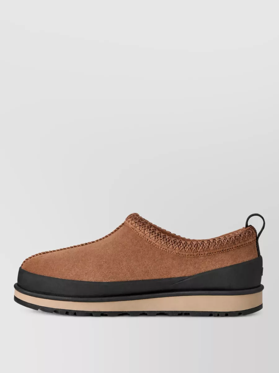 Ugg Suede Leather Slip-On Slippers