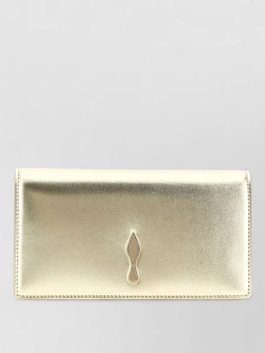 Christian Louboutin bettina shearling crossbody bag
