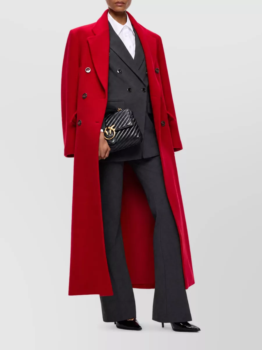 Pinko Wool Fitted Jacket