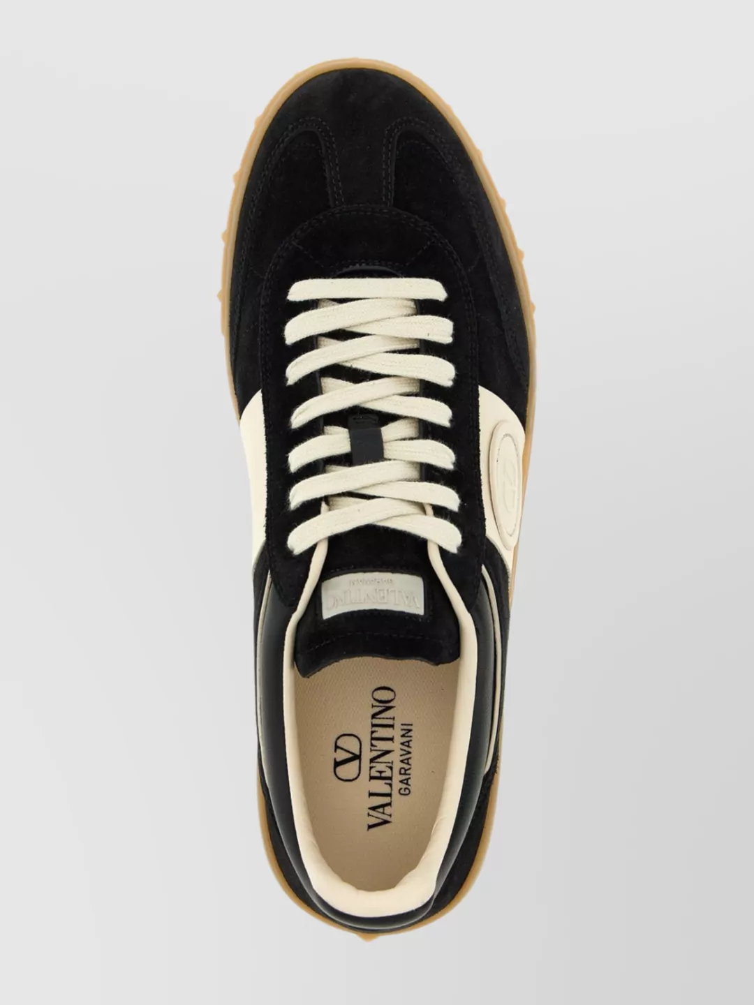 Valentino Garavani Upvillage Suede Panel Sneakers