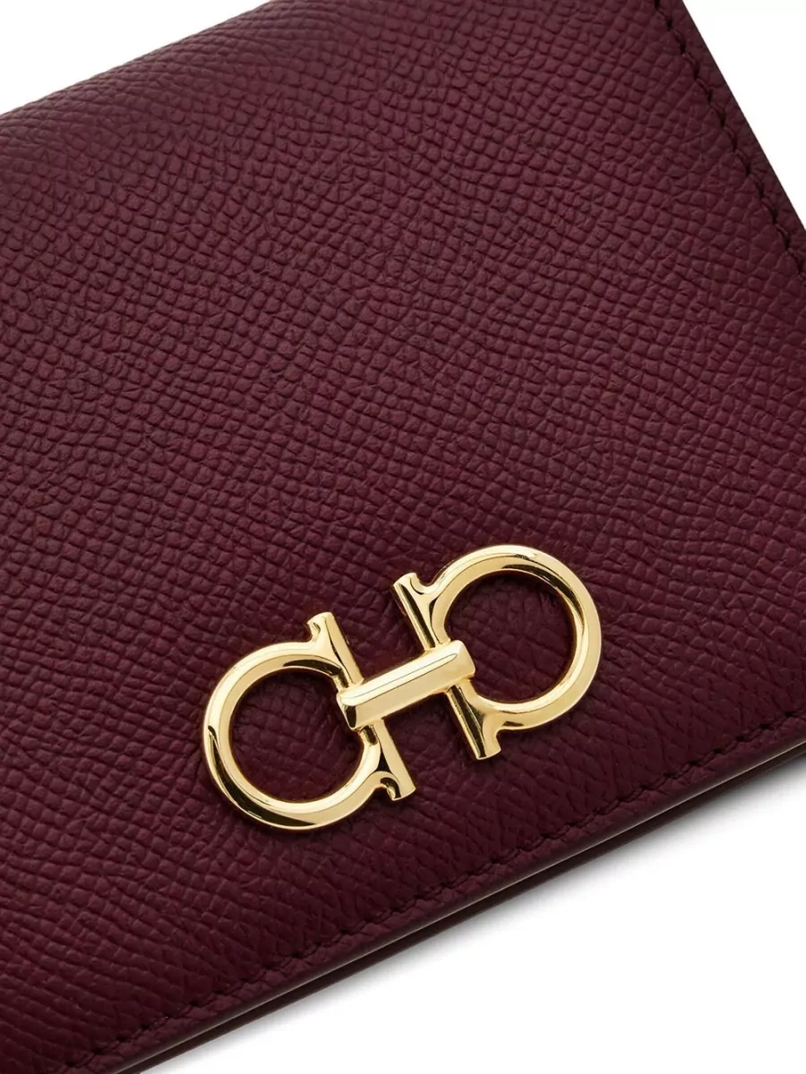 Ferragamo Leather Compact Wallet