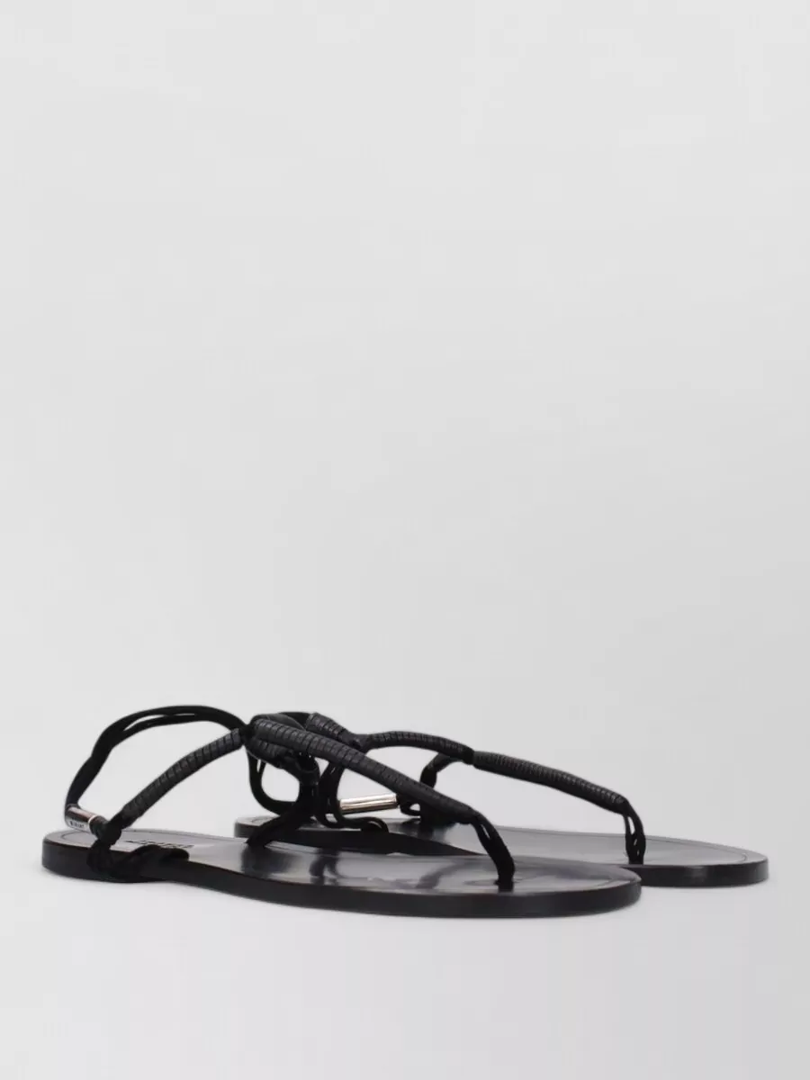 Isabel Marant leather flip-flop sandals