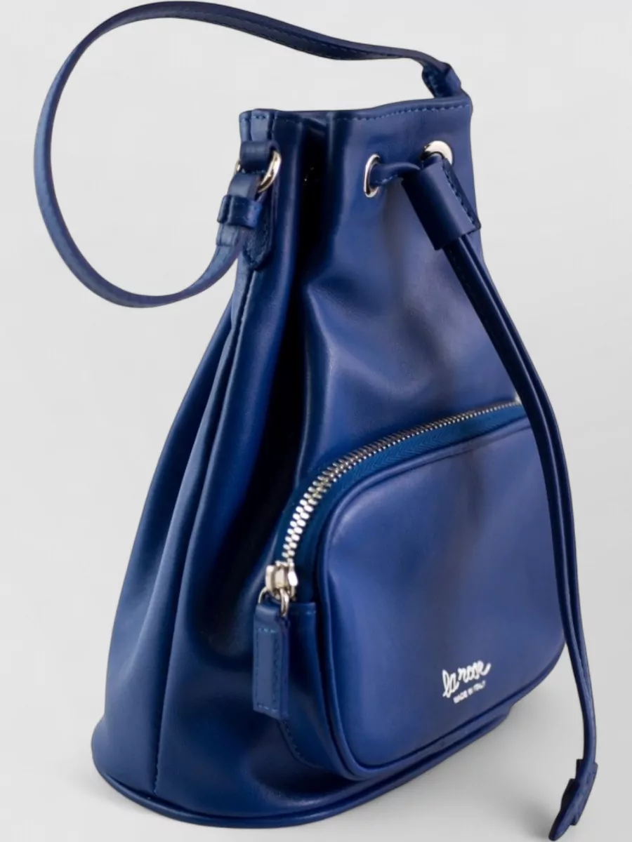 La Rose Leather Satchel Bag