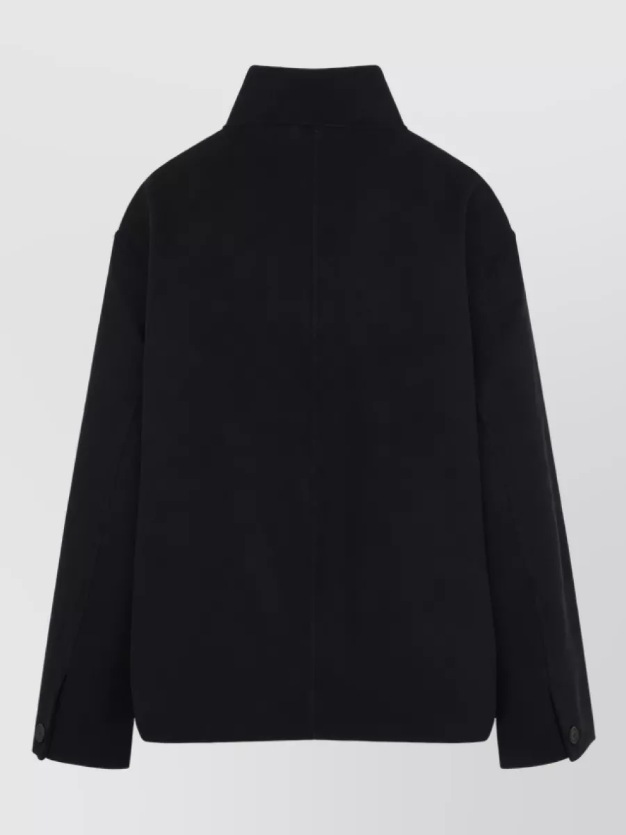 Studio Nicholson Wool Single-Breasted Coat