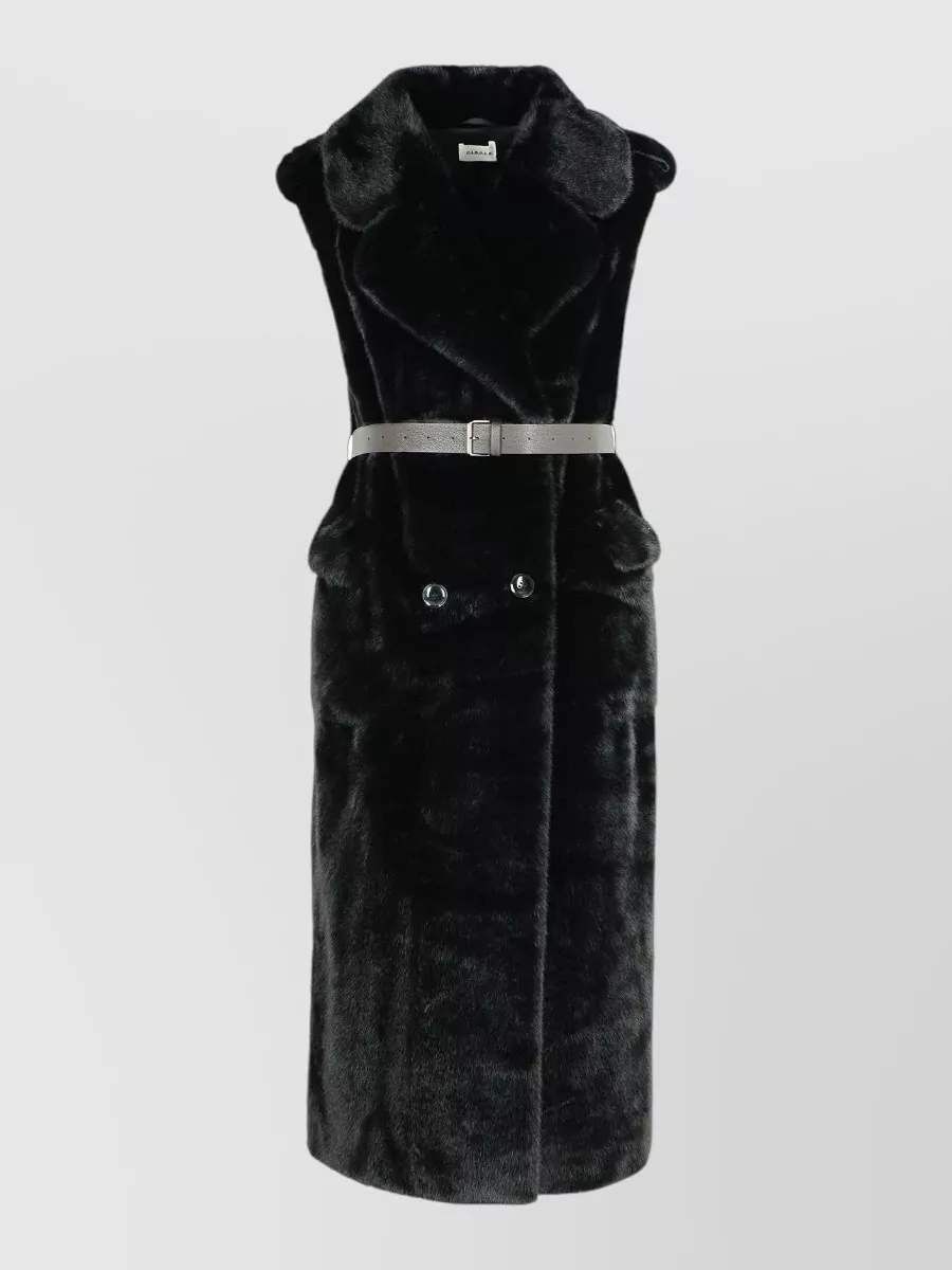 P.a.r.o.s.h. faux fur coat