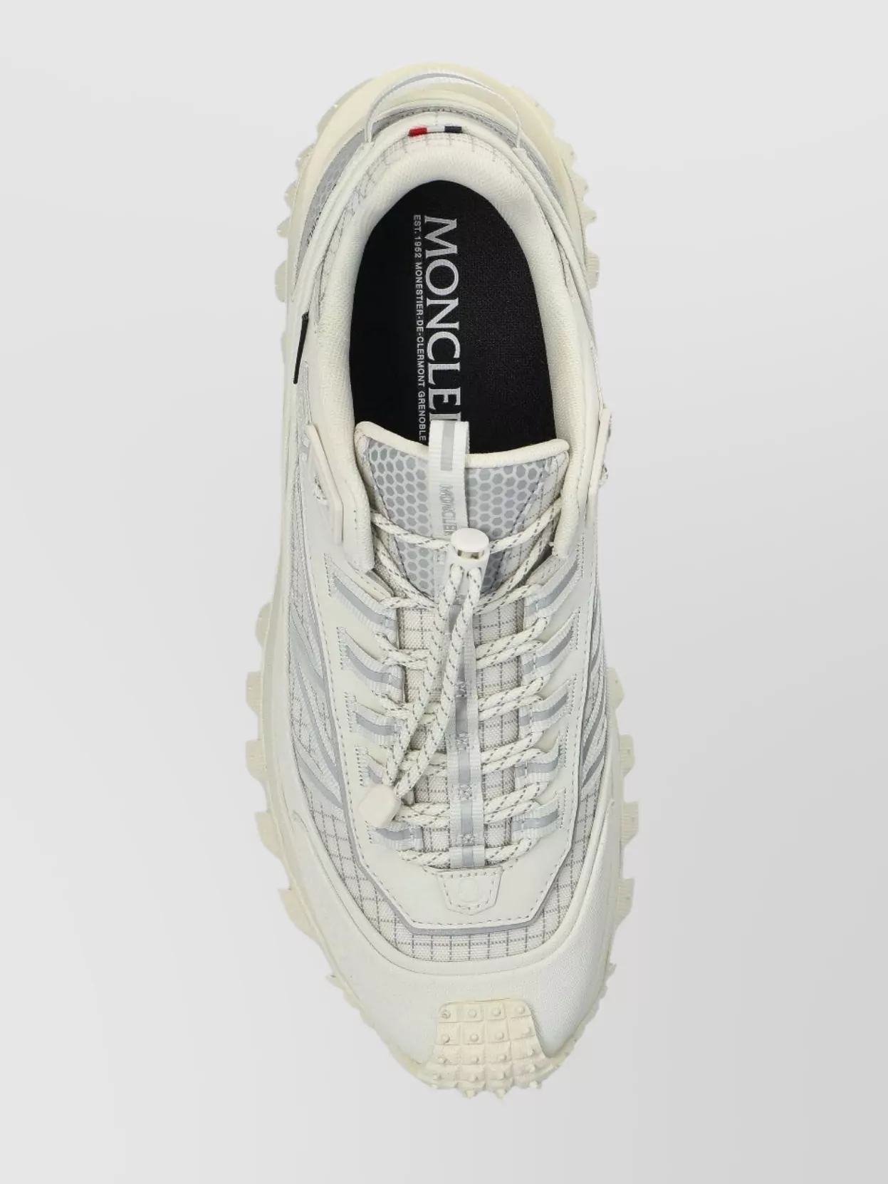 Moncler Low-Top Chunky Sole Sneakers With Mesh Panels