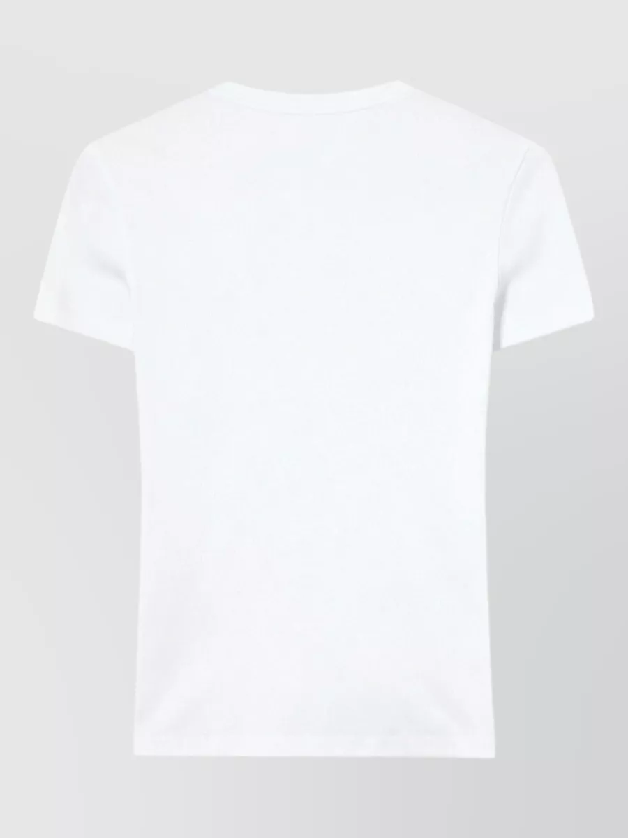 Off-White Logo Crew Neck Short Sleeve T Shirt