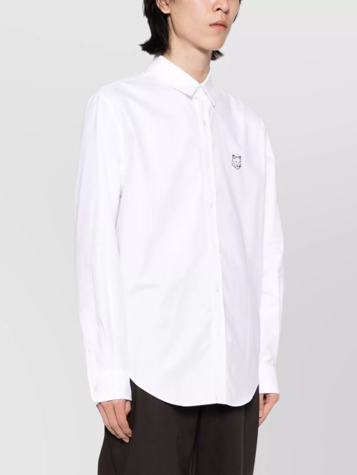 Maison Kitsuné Fox Head Contour Shirt