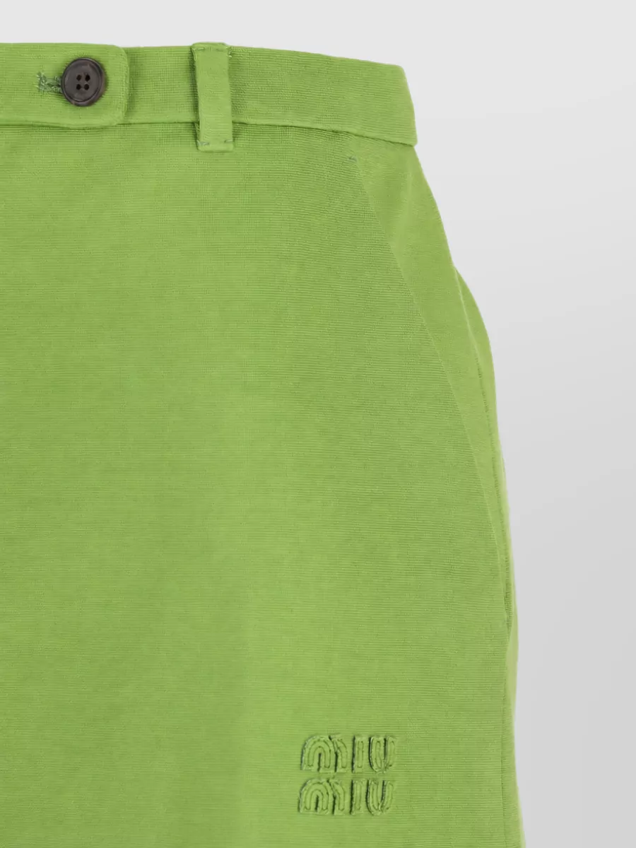 Miu Miu Mini Knit Skirt