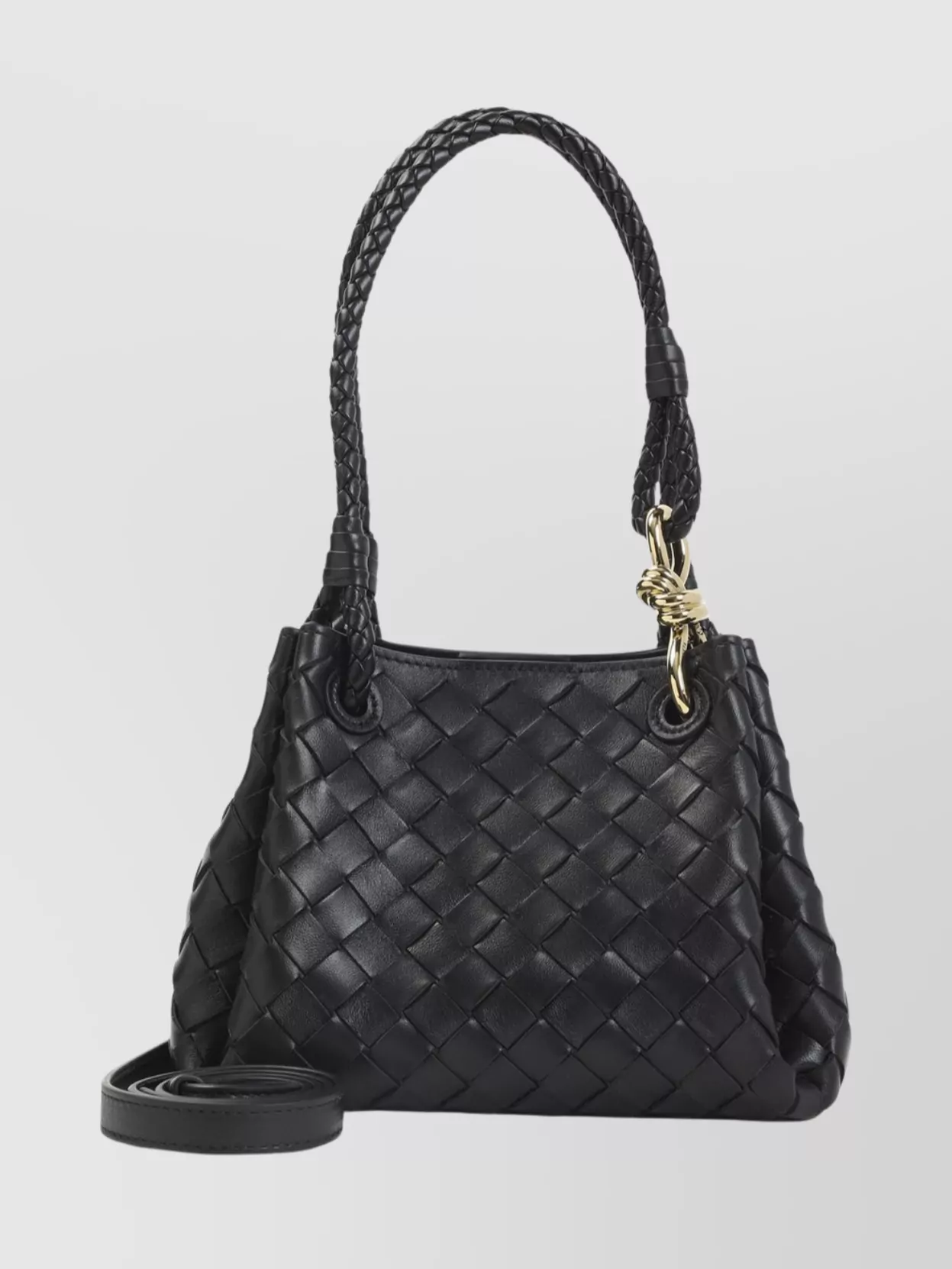 Bottega Veneta Parachute Small Handbag Woven Design