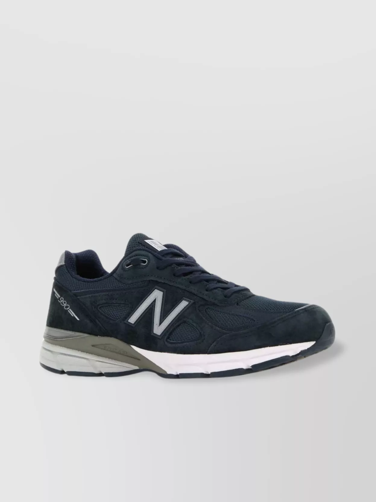 Shop New Balance Fabric And Suede Sneakers With Contrast Sole
