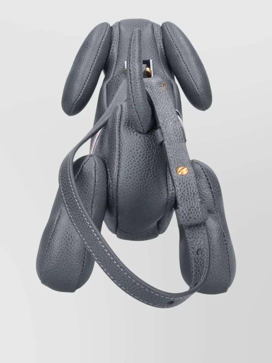 Thom Browne Leather Shoulder Bag